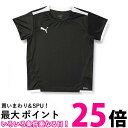 プーマ サッカー 半袖 Tシャツ TEAMLIGA ゲームシャツ JR 705144 キッズ ブラック ホワイト03 140 送料無料 【SG44324】