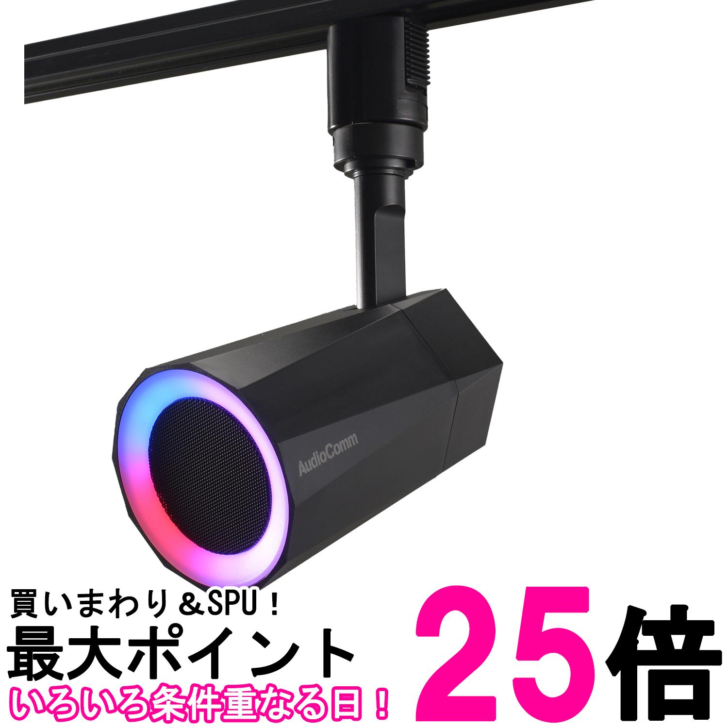 オーム スピーカー付きライト ブラック ASP-WR200N 03-2950 送料無料 【SG60871】(2)