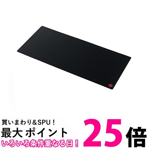 エレコム ゲーミングマウスパッド 90×40 裏面天然ラバー 超ワイド 中目クロス ブラック MP-G07BK 送料無料 【SG62761】