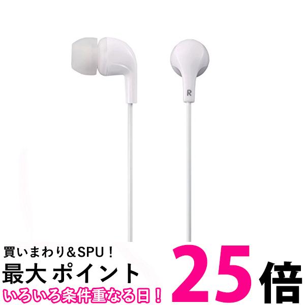 エレコム ステレオヘッドホン カナル CN300 バランスの良い音質とキレのある低音を再生 ホワイト EHP-CN300AWH 送料無料 【SG62785】