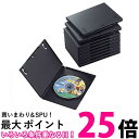 エレコム トールケース DVD BD 対応 標準サイズ 1枚収納 10個セット CCD-DVD03BK 送料無料 【SG62898】