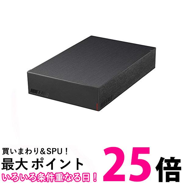 バッファロー USB3.2(Gen.1)対応外付けHDD 8TB ブラック HD-LE8U3-BB 送料無料 【SG64282】