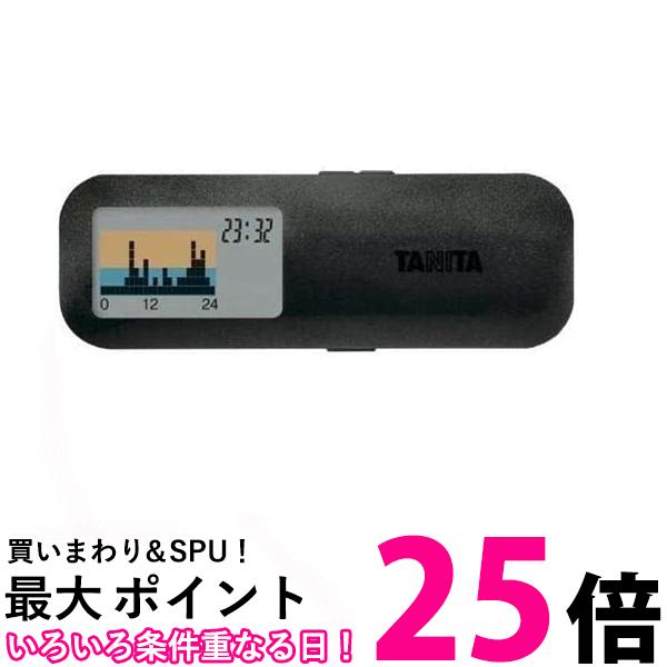 タニタ 歩数計 活動量計 ブラック AM-122 BK カロリズムslim 厚さ9.4mmのスリムデザイン 送料無料 【SG..