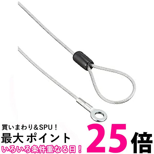 BUFFALO セキュリティワイヤー2.2mm 0.5m BSLW2205 送料無料 【SG78485】