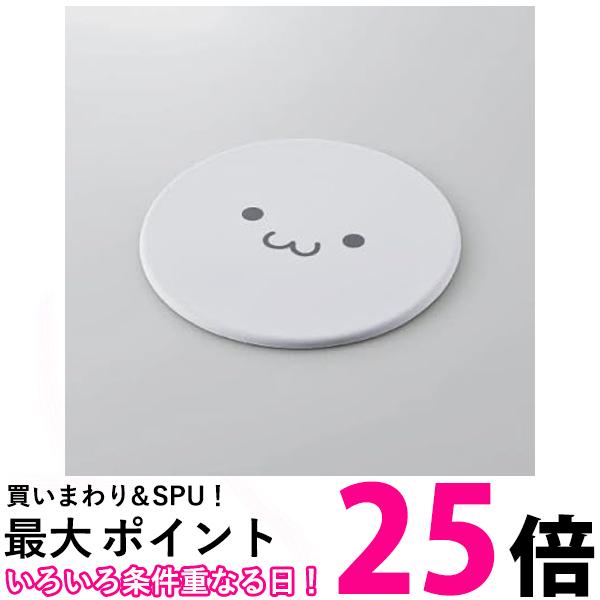 エレコム マウスパッド しろちゃん グレーフェイス MP-FC01GF 送料無料 【SG78997】