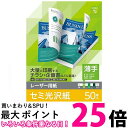 エレコム レーザープリンタ用紙 セミ光沢 薄手 両面 A4 50枚 ELK-GUNA450 送料無料 【SG79016】