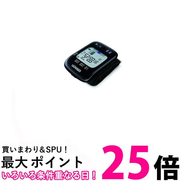 オムロン手首式血圧計HEM-6232T HEM-6232T ブラック 送料無料 【SG84281】