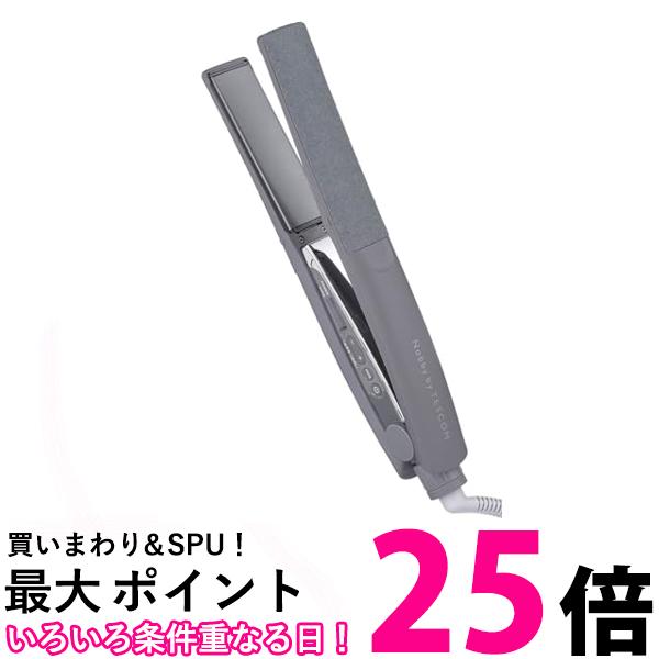 テスコム ヘアアイロン ストレートアイロン プロテクトイオン 25mm 海外対応 ラク抜きプラグ スモーキーグレー NIS500A-H 送料無料 【SG84834】のサムネイル