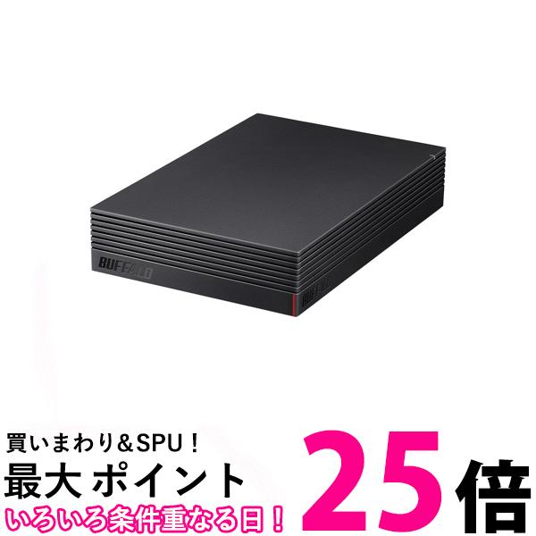 バッファロー HD-EDC2U3-BA USB 3.2(Gen1) 対応 高性能CMR HDD採用 HDD 2TB 送料無料 【SG84938】