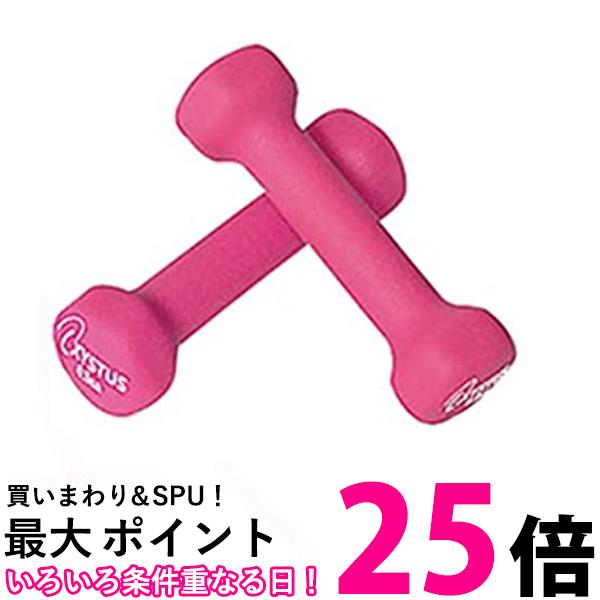 TOEI LIGHT(トーエイライト) ラバーコートダンベル0.5 H9054 0.5kg 2個1組 表面ラバーコーティング ピンク 送料無料 【SG86112...