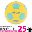 ミカサ(MIKASA) ジュニア サッカーボール 3号 スマイルサッカー 約150g イエロー/ライトグリーン 貼りボール SF3J-YLG 送料無料 【SG8...