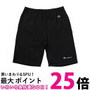 チャンピオン C3-X518 メンズ ブラック XL ショートパンツ ハーフパンツ 綿100% COTTON USA ヘビーウェイト 無地 送料無料 【SG87...