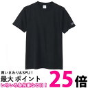 チャンピオン Tシャツ 半袖 丸首 綿100% COTTON USA ショートスリーブポケットTシャツ ベーシック C3-X357 メンズ ブラック XL 送料...