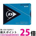 ダンロップ DSTBPRA2D ソフトテニス 練習用 DUNLOP SOFTTENNIS BALL 練習球 1ダース DUNLOP 送料無料 【SG88318】