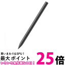 エレコム タッチペン スタイラスペン Surface対応 ペン先約1.0mm 極細 ProX 8 9 9 With 5G 11世代対応 P-TPMPP02BK 送料無料 【SG89627】