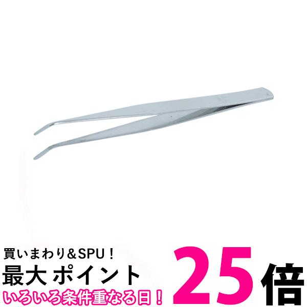 TRUSCO(トラスコ) ステンレス製ピンセット シリコン付 AA先曲150 TSPS-28 送料無料 【SG93210】