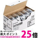 テプラ・プロ テープカートリッジ エコパック5コ入り 透明ラベル 黒文字 ST24K-5P(1パック) 【SS4971660763368】