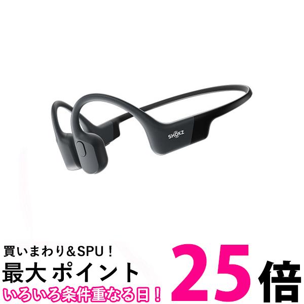 SHOKZ 骨伝導イヤホン OPENRUN COSMIC BLACK