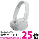 ソニー SONY ワイヤレスヘッドホン WH-CH520(W)【SS4548736142800】