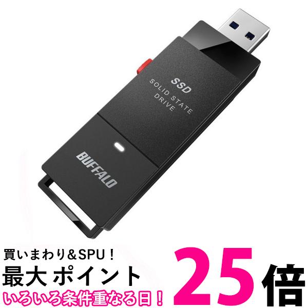 BUFFALO ポータブルSSD SSD-PUT250U3-BKC