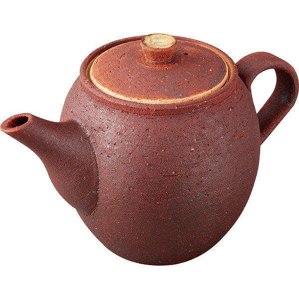 ギフト 信楽焼 シガラキポット 鉄赤 Chaー2ー4 【STS228037019】