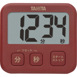 ギフト タニタ 薄型タイマー レッド TD-408-RD 【STS228069990】