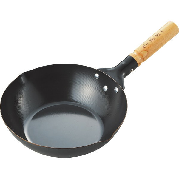 ギフト 陳建一 木柄北京鍋（25cm） CK-330R 【STS228217475】