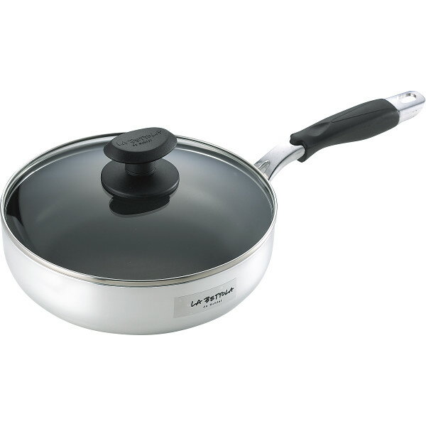 ギフト 落合 務 アルミ蓋付フライパン（22cm） LB-120R 【STS228235074】