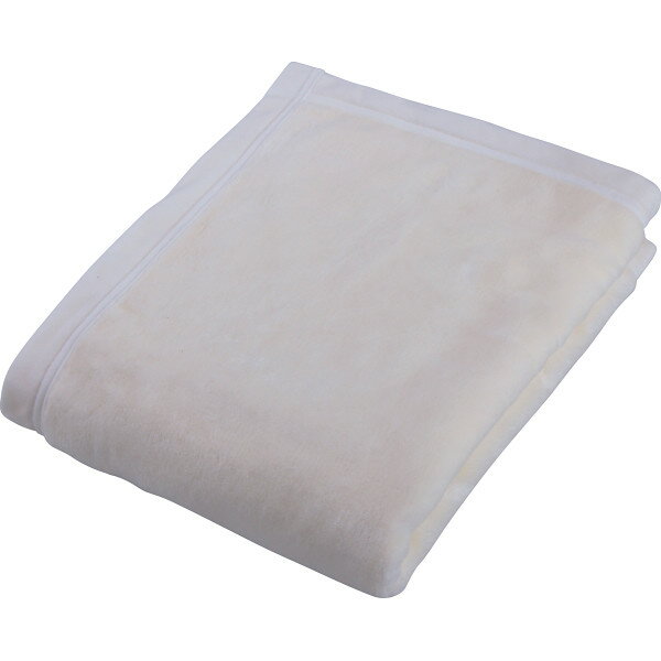 ギフト やわらかコットン100％綿マイヤーひざ掛け 白 CHH-37 【STS228235694】