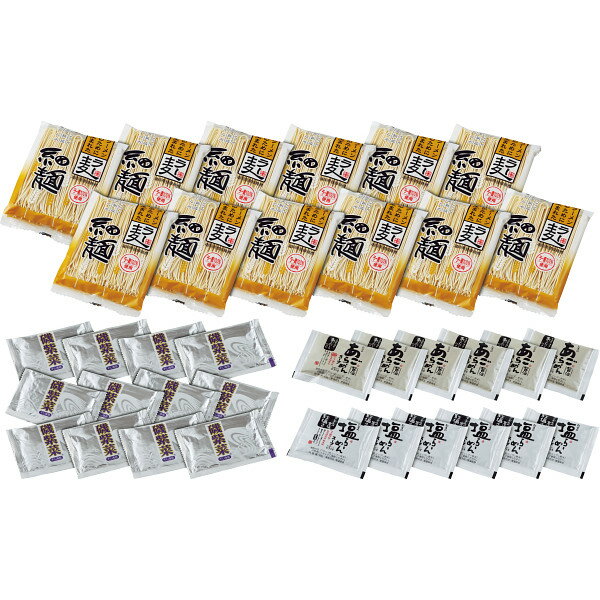 ギフト あごだし醤油＆岩塩ラーメンセット12食（磯紫菜付） RAG-12i 【STS228263558】