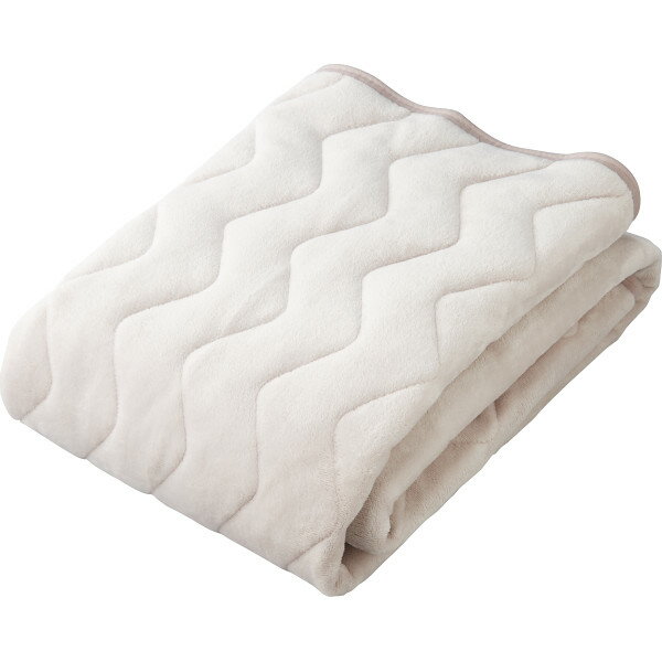 ギフト グランフランセヌーベル 吸湿発熱綿入りハイソフトタッチ敷パット ピーチグレー GFN8057 【STS2..