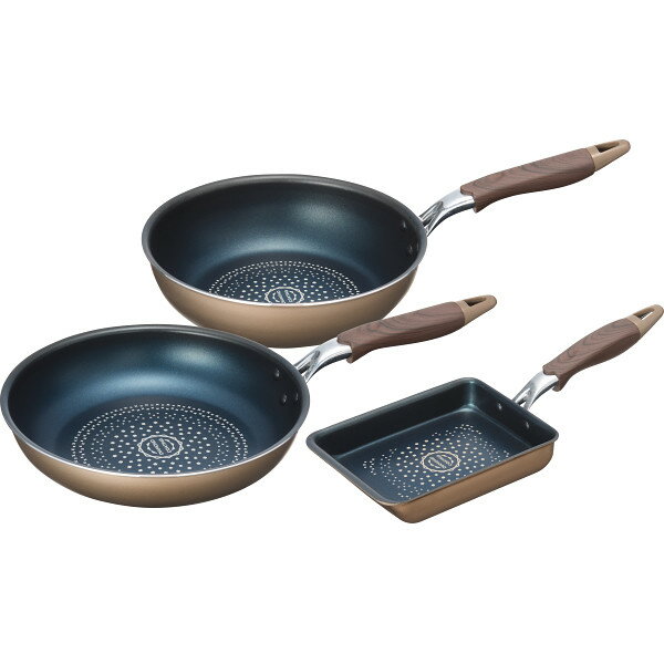 ギフト ブラナーノ フライパン3点セット MB-2398 【STS228319723】