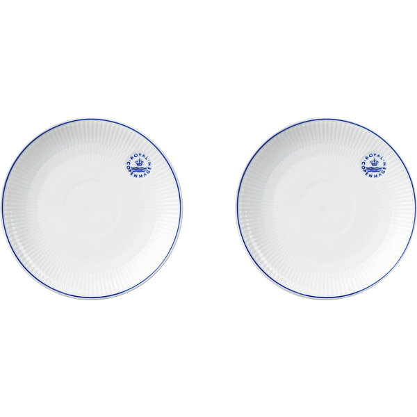 ロイヤル コペンハーゲン ブルーライン ペアプレート 1065149 【STS230200052】