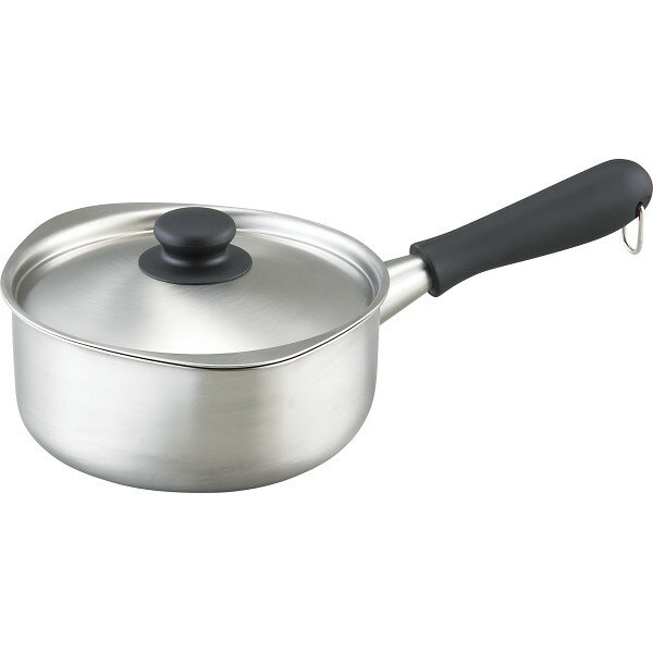 柳宗理 ステンレス片手鍋（18cm・つや消し）蓋付 06011239 【STS230464050】