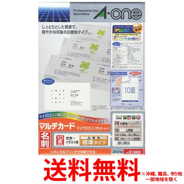 Rakuten - マルチカード 各種プリンタ兼用紙 白無地A4判 10面 名刺サイズ 100シート(1,000枚)【SS4906186510035】