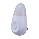 オーム電機 NIT-ASWB4-W 07-8863 LEDナイトライト 白色 スイッチ式 停電時緊急点灯 OHM 【SB00646】(3)