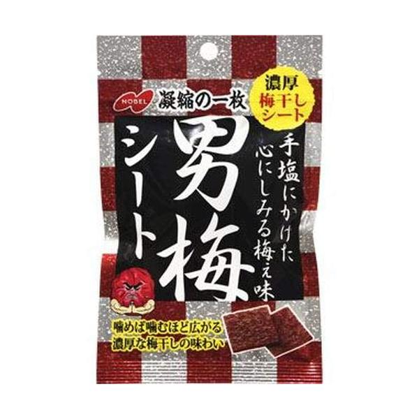 ノーベル 男梅シート お菓子 27g 【SB00978】