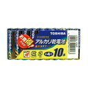 TOSHIBA LR03L 10MP 東芝 アルカリ乾電池 アルカリ乾電池 単4形 1パック 10本入 セット 単四 電池 TOSHIBA 【SB01865】