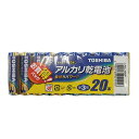 東芝 アルカリ乾電池 単3形 1パック 20本入 LR6L 20MP お買い得 セット 単三 電池 TOSHIBA 【SB02167】