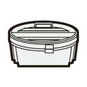 シャープ (2173370531) 掃除機用 高性能プリーツフィルター 【SB02331】