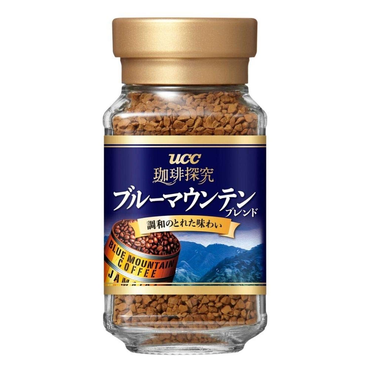 UCC 珈琲探求 ブルーマウンテンブレンド インスタントコーヒー 瓶 45g