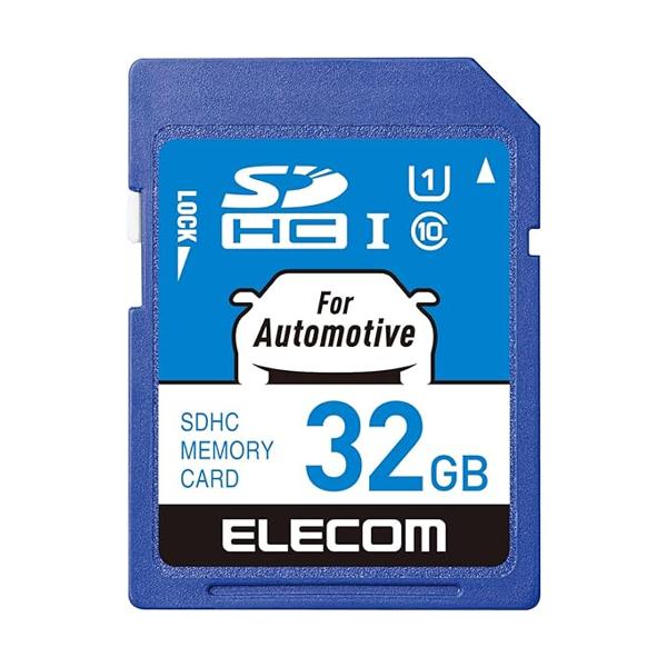 エレコム MF-DRSD032GU11 SDHCカード 32GB 高耐久 カーナビ向け 車載用 Class10 UHS-I ELECOM 【SB03025】