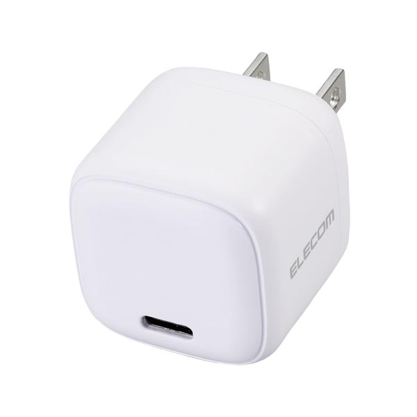エレコム MPA-ACCP7320WH Type-C PD対応 20W USB USB-C1ポート ホワイト AC充電器 スマホ・タブレット用 ホワイト ELECOM 【SB03167】