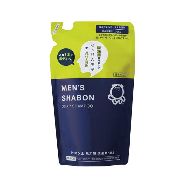 シャボン玉石けん メンズシャボンソープ シャンプー つめかえ用 420mL 【SB03404】