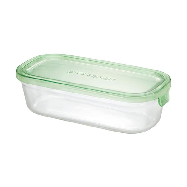 イワキ KC3246N-G パック&レンジ グリーン 保存容器 500ml 耐熱ガラス iwaki 【SB03609】のサムネイル