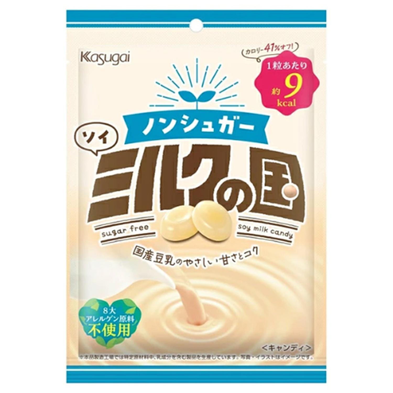 春日井製菓 ノンシュガーソイミルクの国 75g 【SB03714】