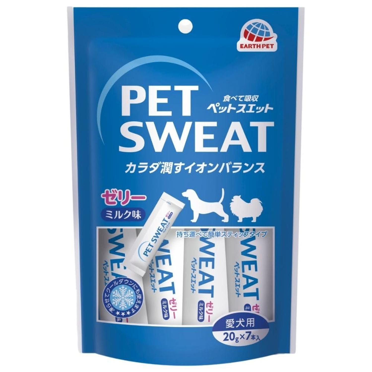 アースペット ペットスエットゼリー 20g×7本 愛犬用 PET SWEAT 【SB03994】
