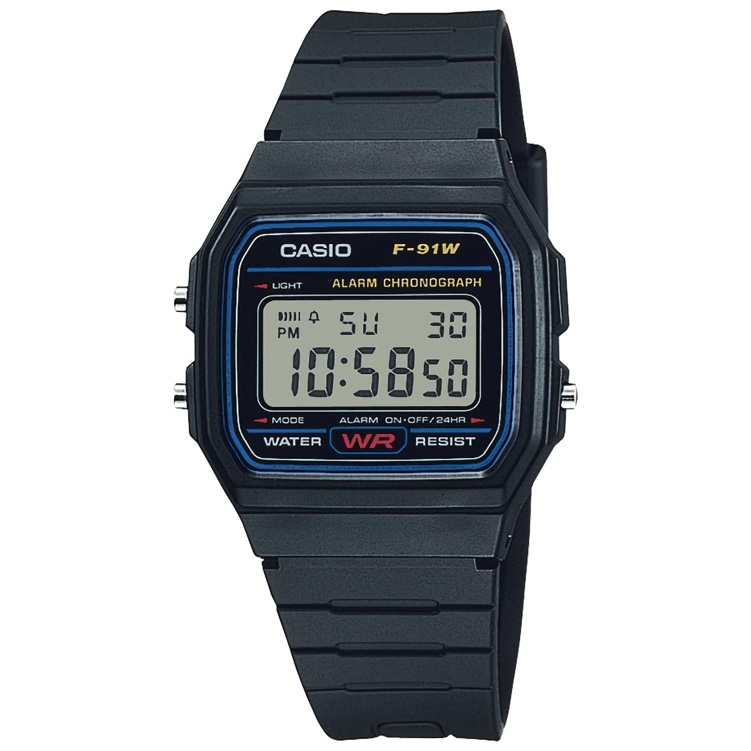 Rakuten - カシオ F-91W-1JH ブラック 腕時計 カシオ コレクション メンズ CASIO 【SB04226】