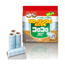 ニトムズ C4354 コロコロフロアクリン スペアテープ 45周 4巻入 フローリング カーペット 【SB04376】(3)