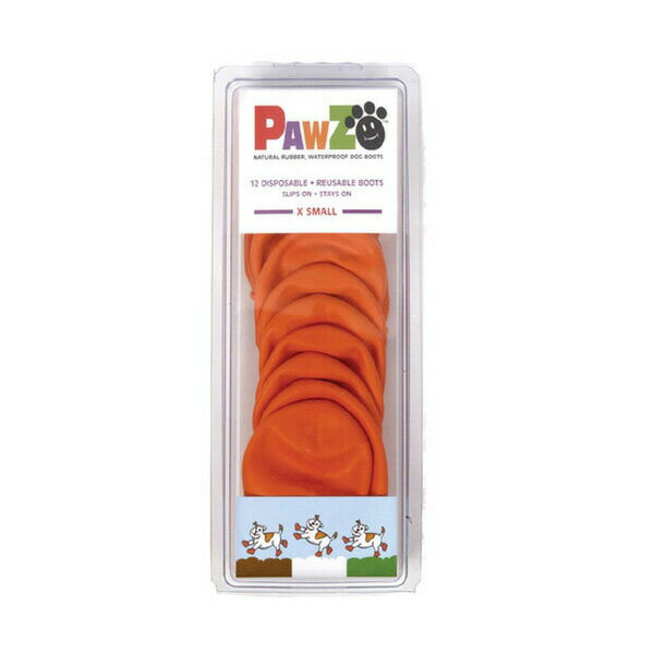 PAWZ ラバーブーツ XS (12枚入) 犬 靴 